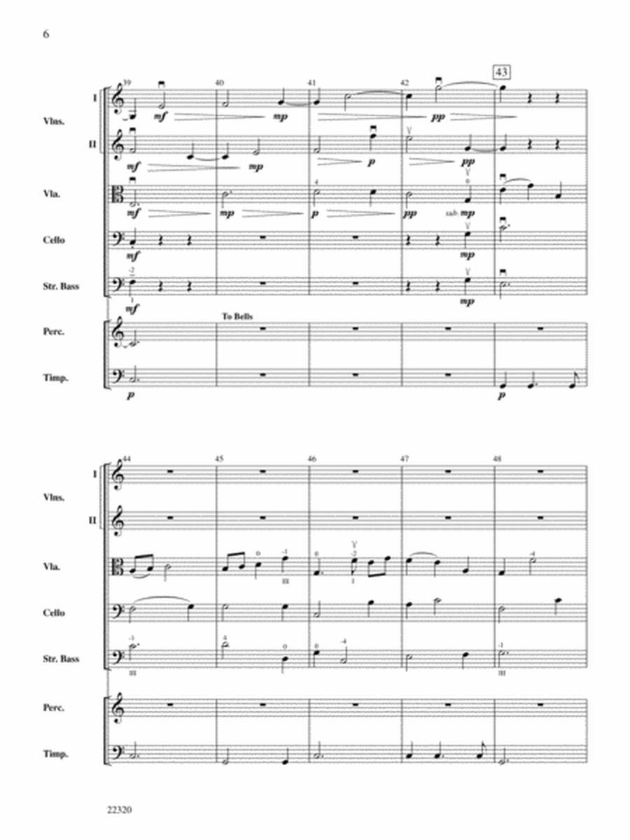 Westward Motion: Score