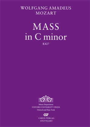 Book cover for Mass in C Minor, K. 139/47a Waisenhaus