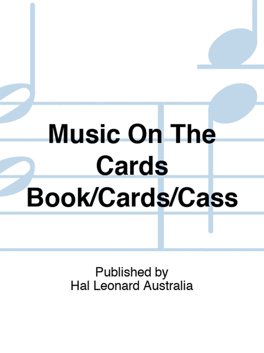 Music On The Cards Book/Cards/Cass