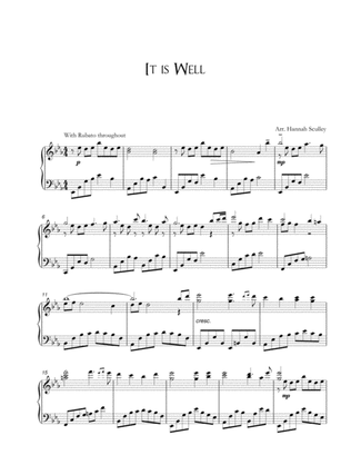 Book cover for It Is Well