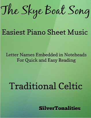 Book cover for The Skye Boat Song Easiest Piano Sheet Music