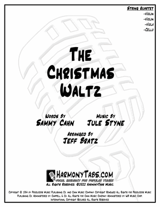 Book cover for The Christmas Waltz