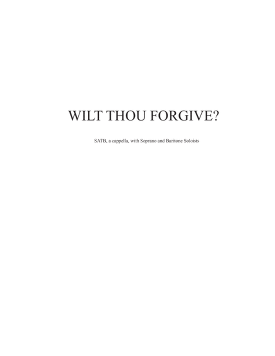 Wilt Thou Forgive? image number null