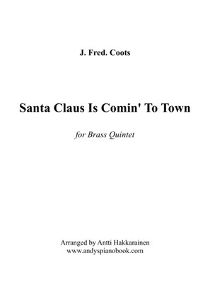 Book cover for Santa Claus Is Comin' To Town