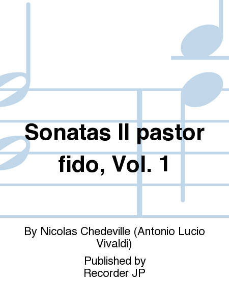 Sonatas Il pastor fido, Vol. 1