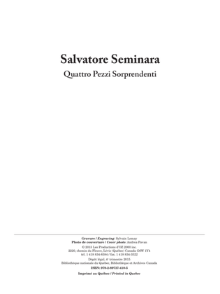 Book cover for Quattro Pezzi Sorprendenti