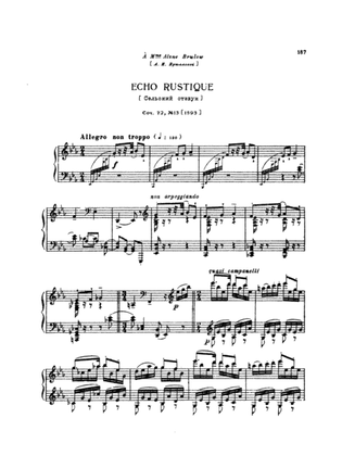 Book cover for Tchaikovsky: Eighteen Piano Pieces, Op. 72; Aveu Passionne; Valse, Op. 40, No. 9, 1st Version