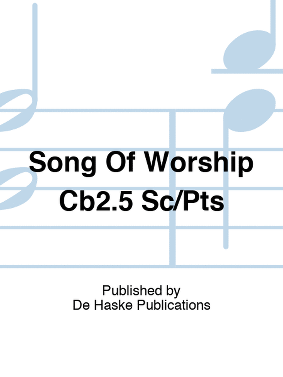 Song Of Worship Cb2.5 Sc/Pts