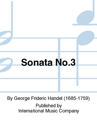 Book cover for Sonata No.3