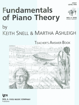 Book cover for Fundamentals Of Piano Theory, Level 2 - Answer Book