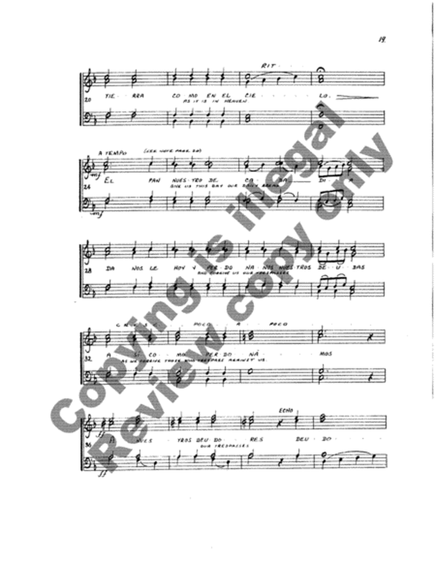 California Mission Music (Full/Choral Score) image number null