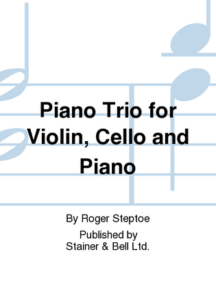 Book cover for Piano Trio for Violin, Cello and Piano