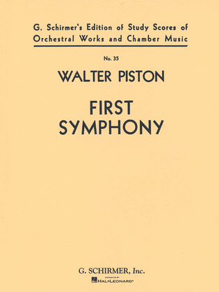 Book cover for Symphony No. 1