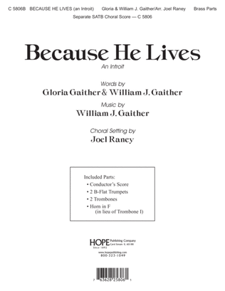 Book cover for Because He Lives (An Introit)