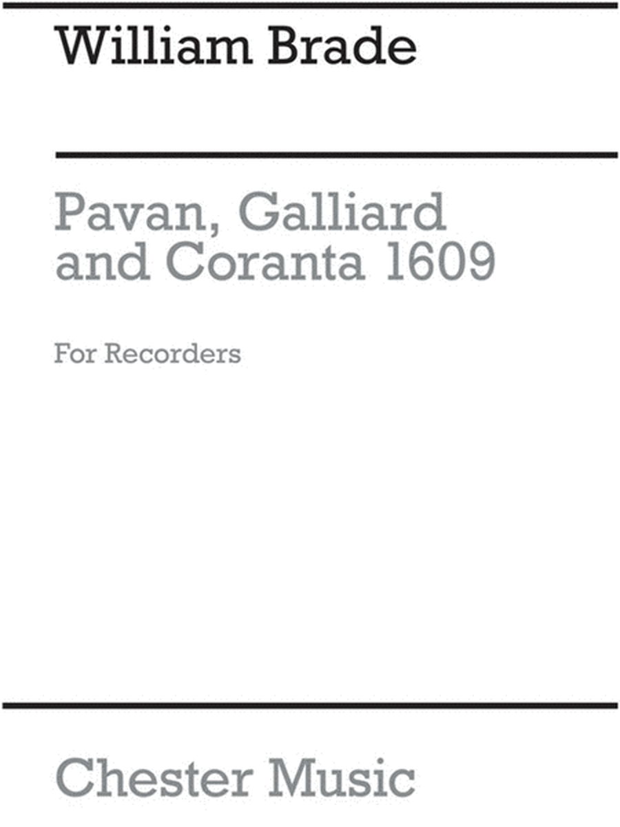 Brade Pavan Galliard Coranta Rec(Arc)