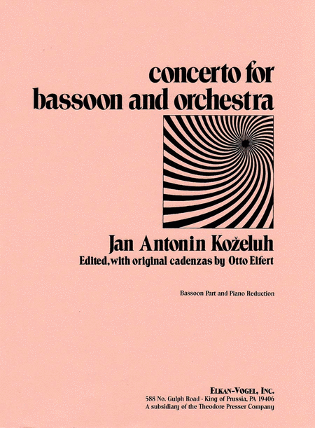 Concerto for Bassoon and Orchestra