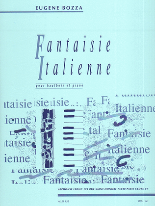 Book cover for Italian Fantasy (oboe And Piano)