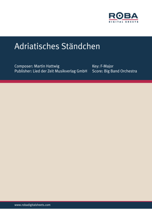 Book cover for Adriatisches Standchen