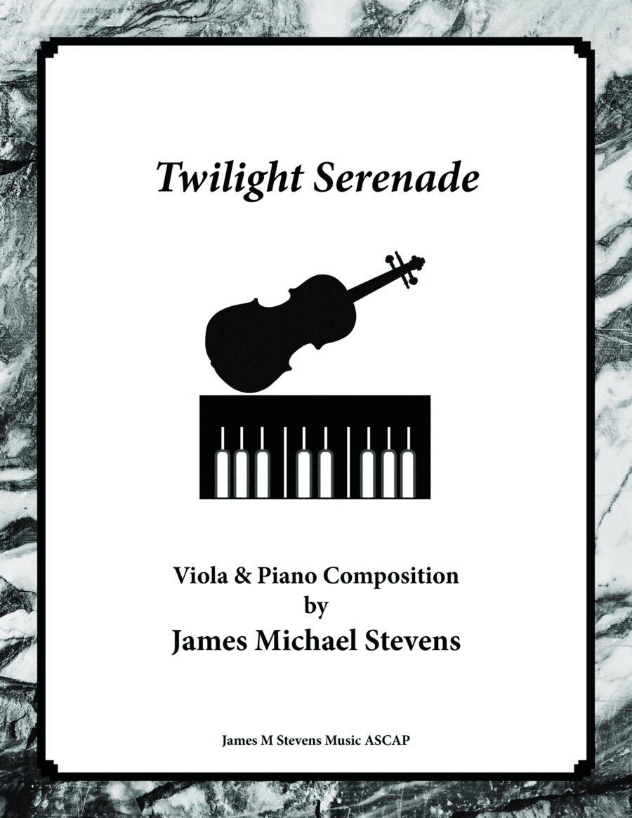 Twilight Serenade - Viola & Piano image number null