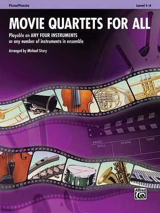 Book cover for Movie Quartets for All