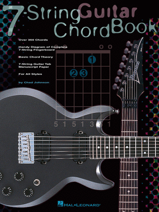 Book cover for 7-String Guitar Chord Book