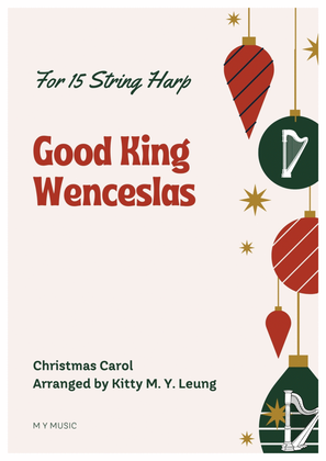 Book cover for Good King Wenceslas - 15 string harp