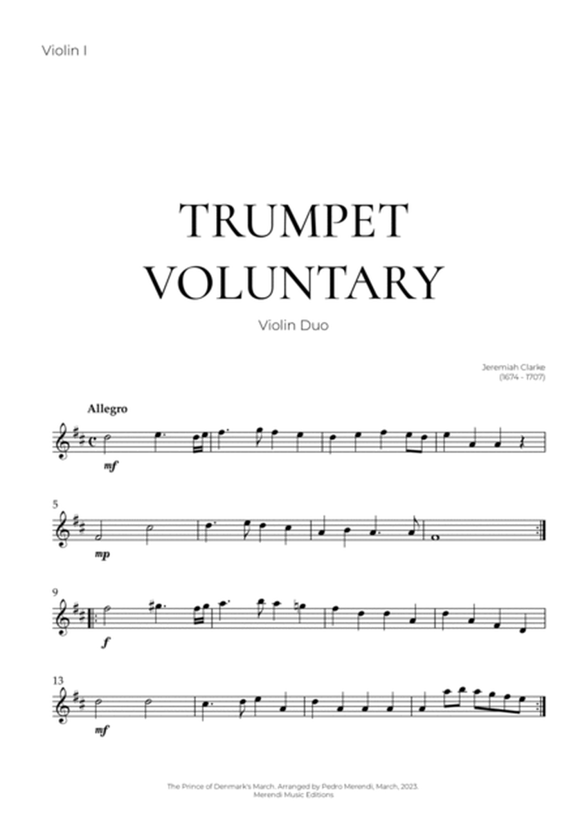 Trumpet Voluntary (Violin Duo) - Jeremiah Clarke image number null