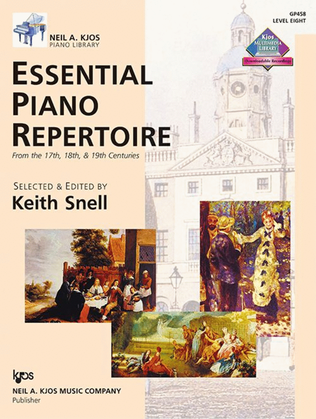 Book cover for Essential Piano Repertoire - Level Eight