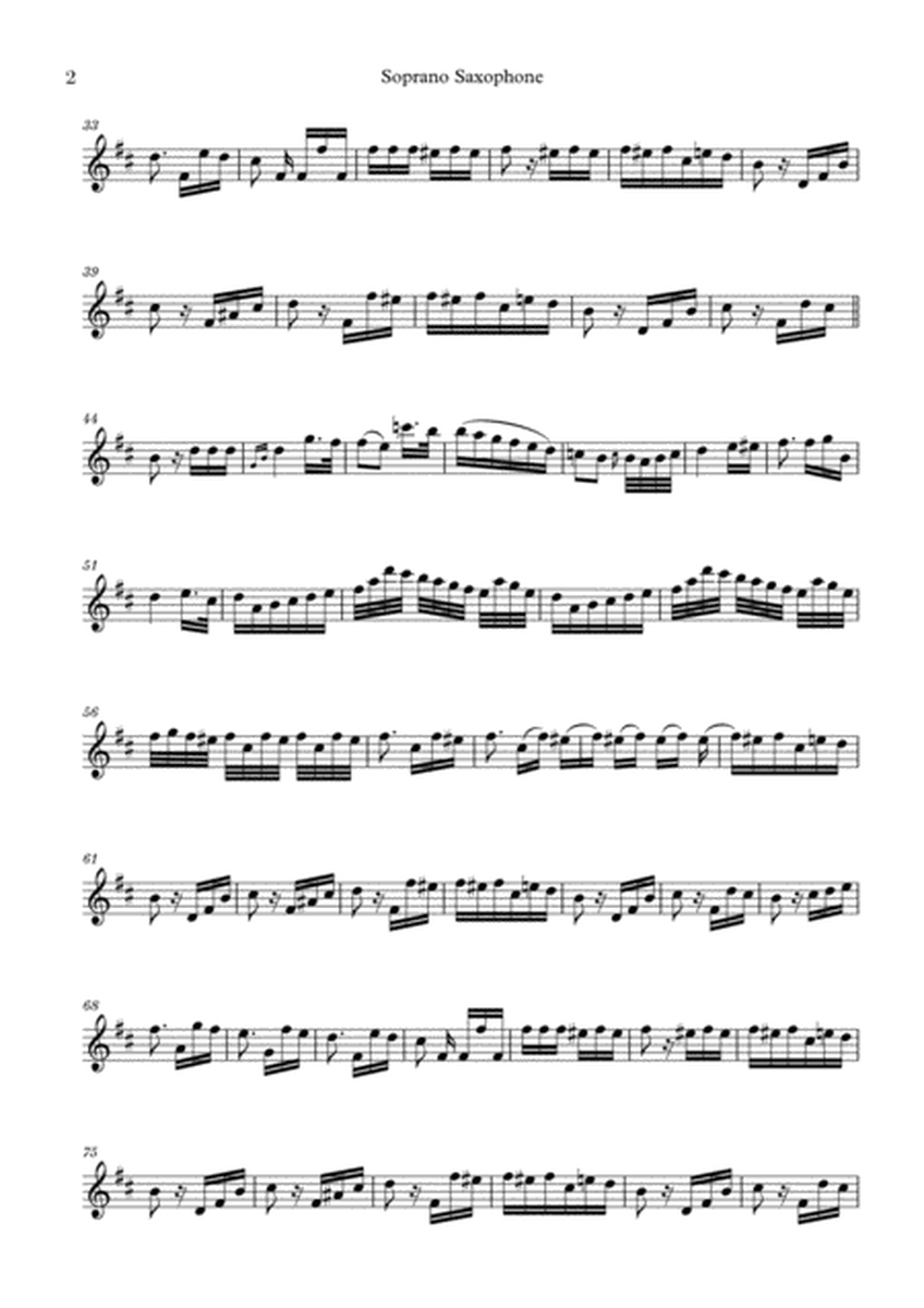 Pour Elise (Für Elise) for Soprano Saxophone image number null