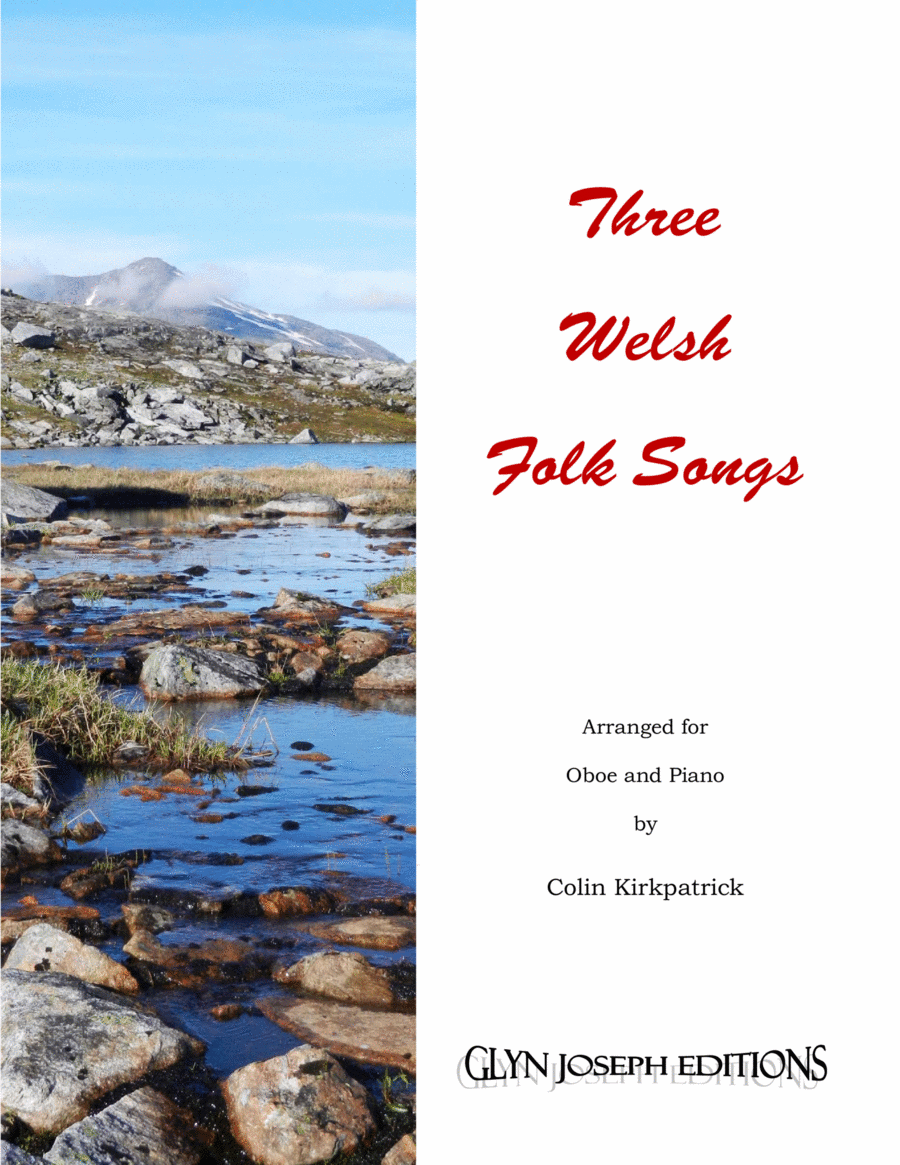 Three Welsh Folk Songs for oboe and piano image number null