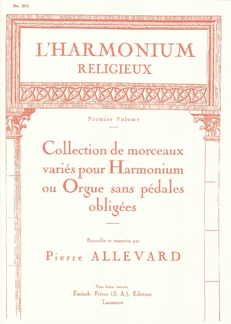 Harmonium Religieux - Volume 1