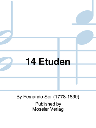 Book cover for 14 Etuden