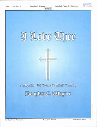 Book cover for I Love Thee