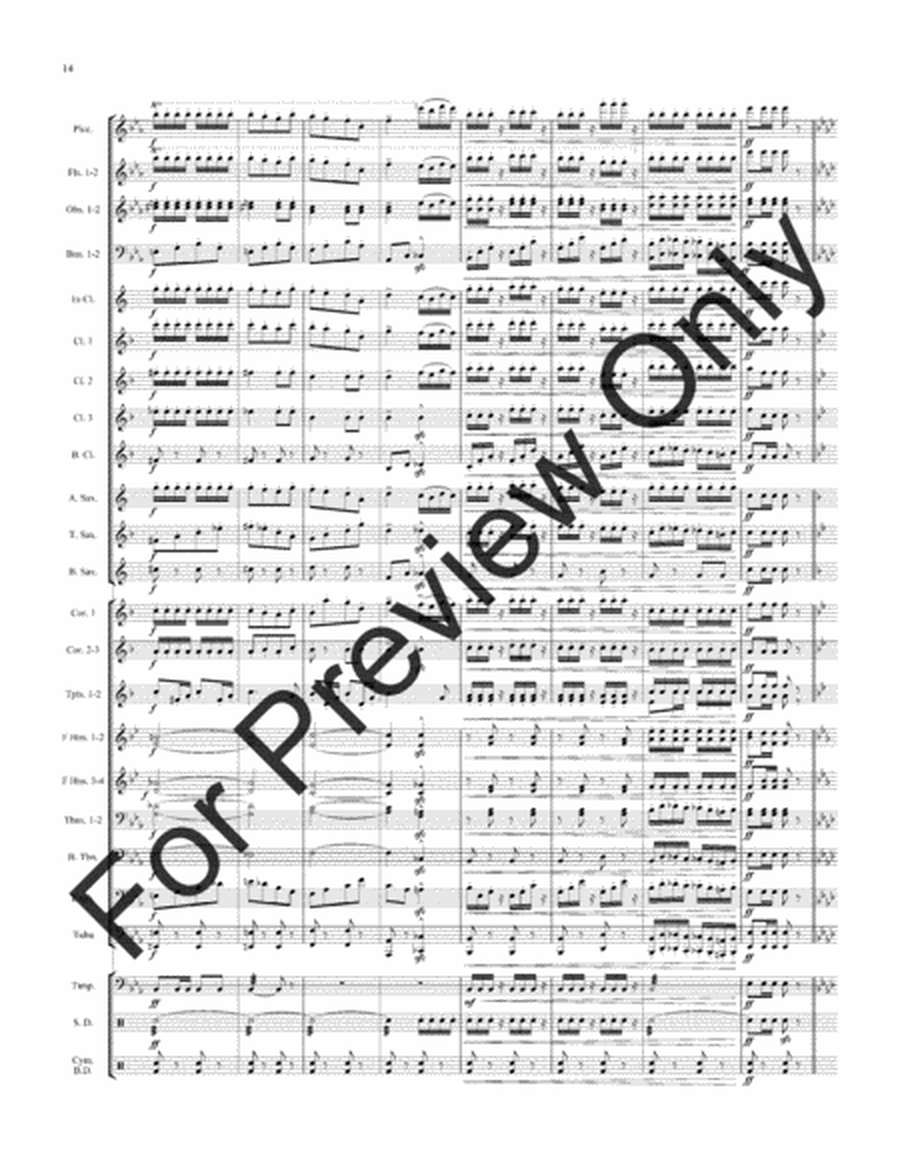 Florentiner March - Full Score image number null