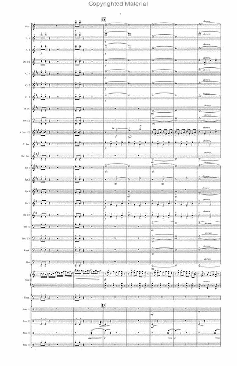 Concerto for Percussion Solo and Wind Ensemble image number null