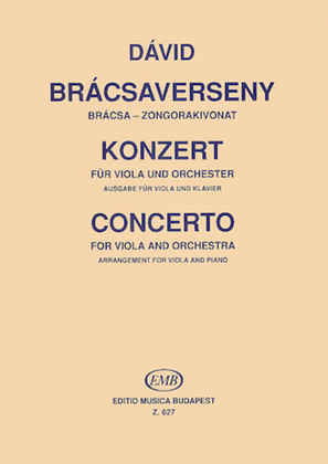 Book cover for Concerto for Viola and Orchestra