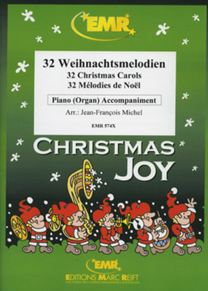 Book cover for Christmas Joy / 32 Weihnachtsmelodien / Christmas Carols / Melodies de Noel