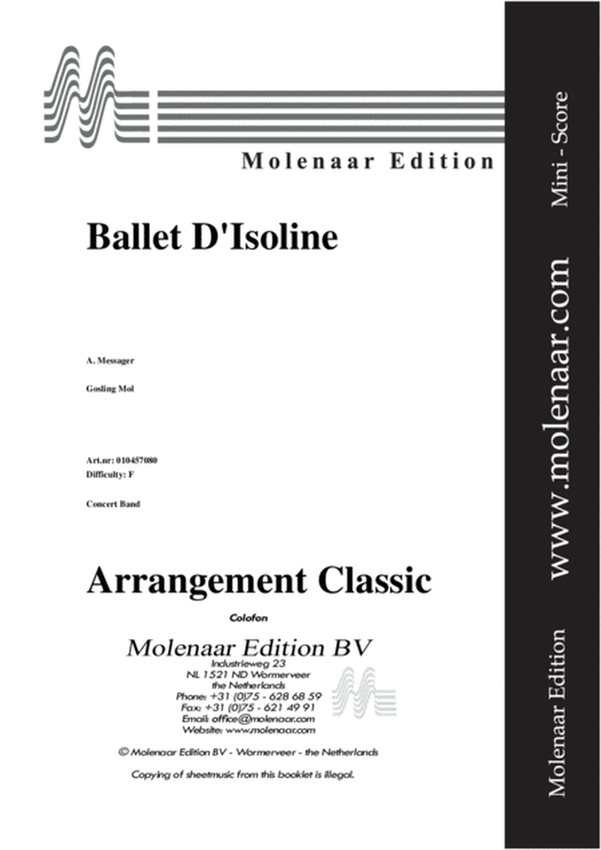 Ballet D'Isoline