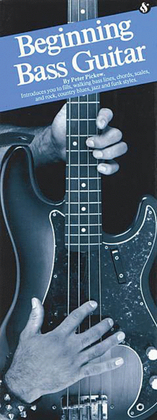 Book cover for Beginning Bass Guitar