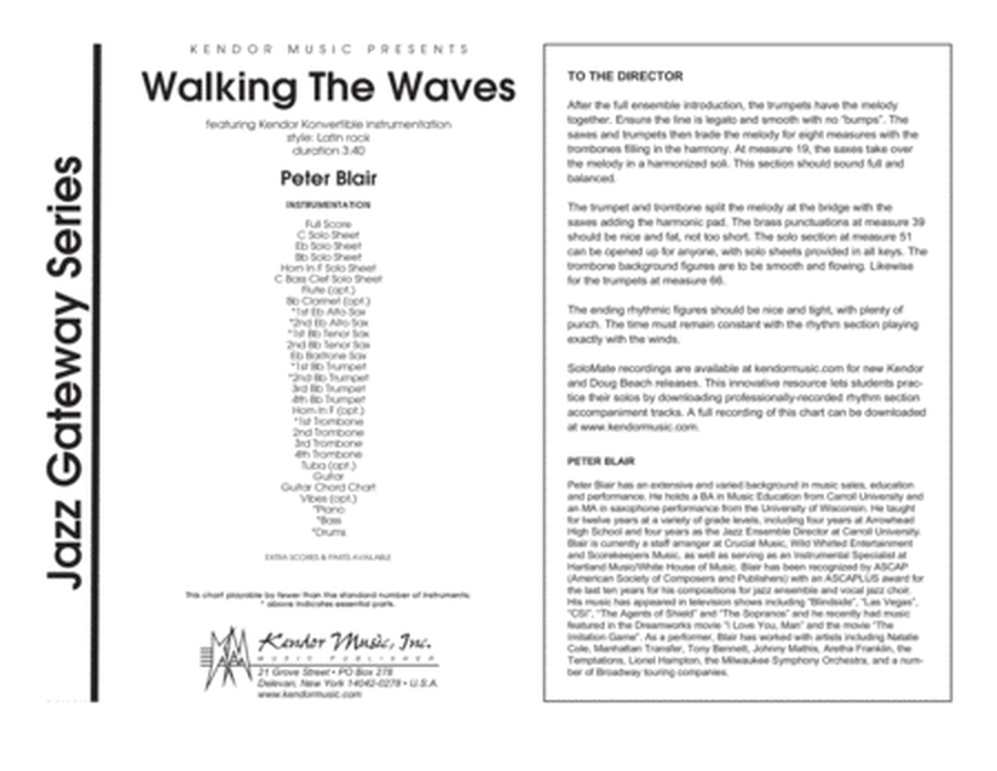 Walking The Waves - Full Score