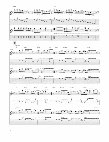 Play With Me Sheet Music | Jeff Beck | Guitar Tab