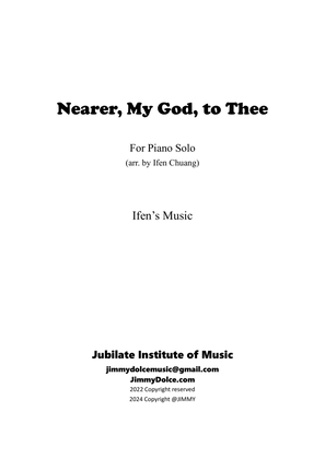 Book cover for Nearer, My God, to Thee