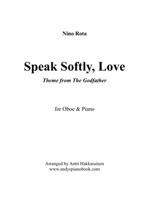 Book cover for Speak Softly Love