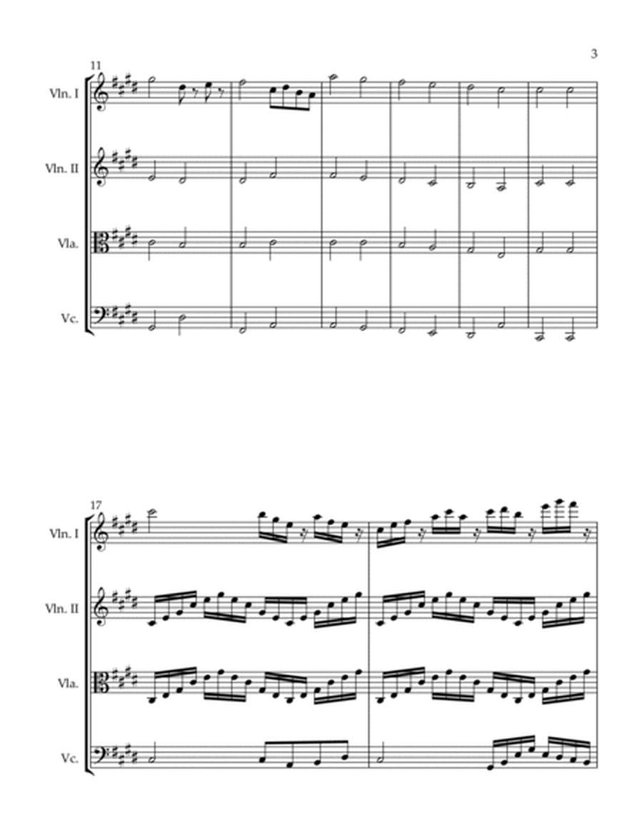 String Quartet No.1 Op.128