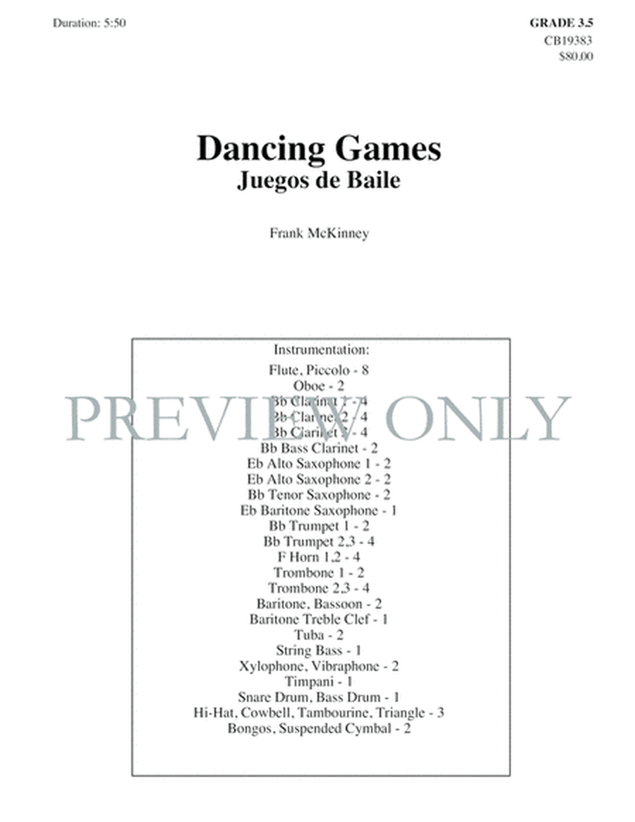 Dancing Game (Juegos de Baile) image number null