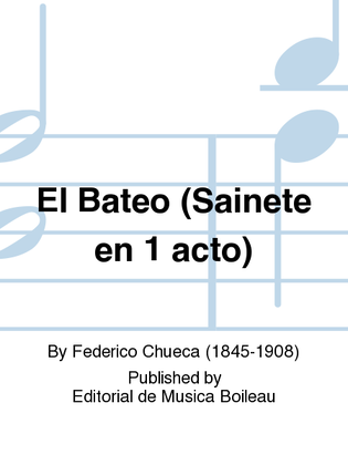 El Bateo (Sainete en 1 acto)