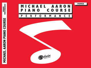 Book cover for Michael Aaron Piano Course Performance