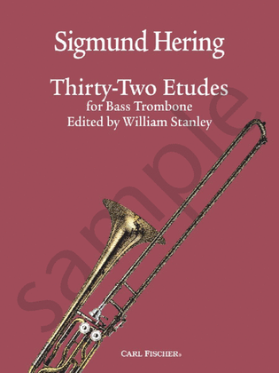 32 Etudes for Bass Trombone