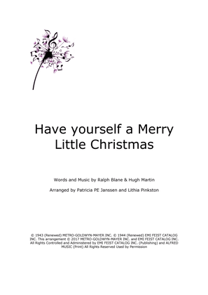 Book cover for Have Yourself A Merry Little Christmas