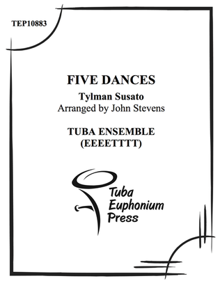 Book cover for Five Dances